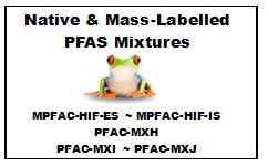 Native and Mass Labelled PFAS Standards Image